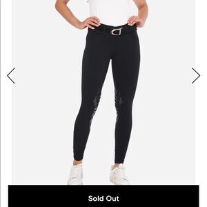 Struck 50 Series Breeches - Black and Sparkle 30